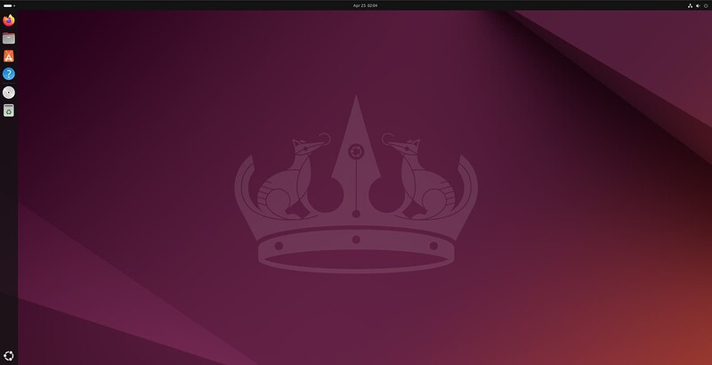 Ubuntu HomeScreen